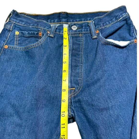 Levi's 501 Jeans Blue Size 30 x 33 - Picture 6 of 10